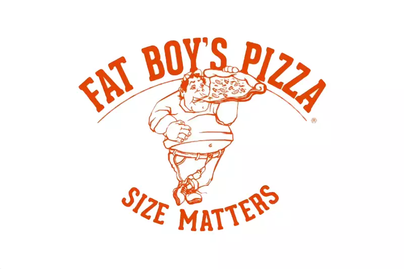 This is the Fat Boys Pizza logo.